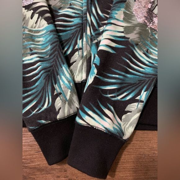 Victoria’s Secret Pink Bling Fern Limited Edition Hoodie XS - Picture 7 of 12